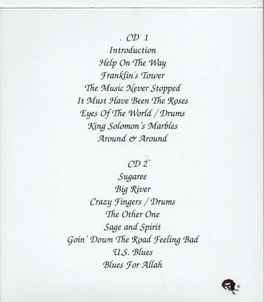 GRATEFUL DEAD 2xCD One From The Vault (Digipack)