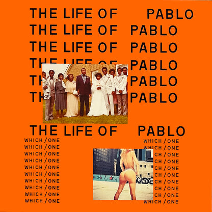 KANYE WEST 2xLP The Life Of Pablo (Orange Coloured Vinyls) Includes Saint Pablo