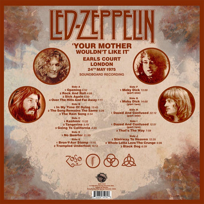 LED ZEPPELIN 5xLP BOX SET Your Mother Wouldn’t Like It (Colour 300 Numbered)