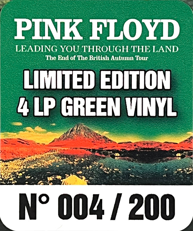 PINK FLOYD BOX SET 4xLP Leading You Through The Land (Green Colour 200 Copies)
