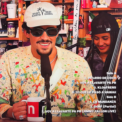 BAD BUNNY LP NPR Music Tiny Desk Live (Orange Translucid Colour Vinyl) + Poster