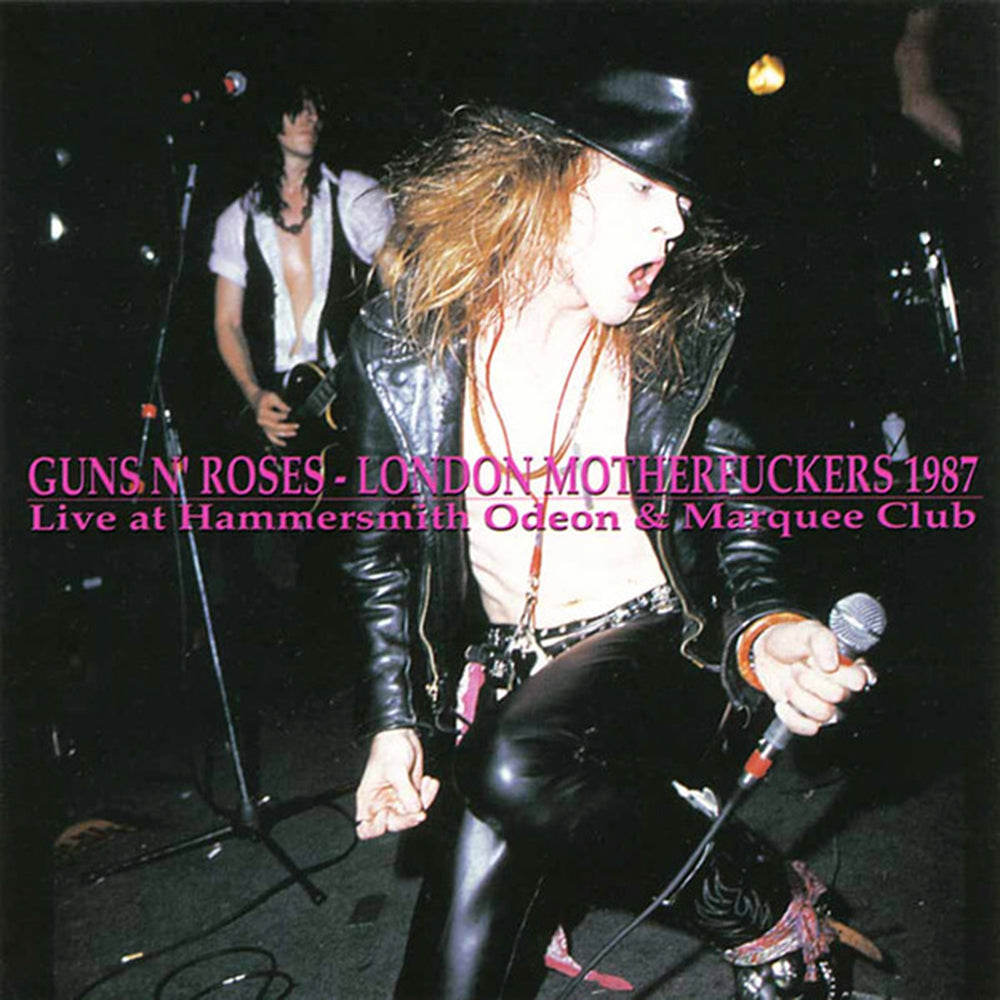 GUNS AND ROSES 2xCD London Motherfuckers 1987