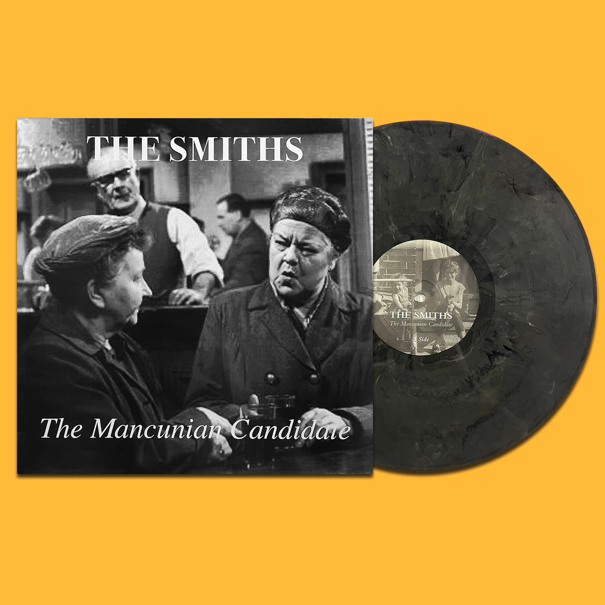THE SMITHS LP The Mancunian Candidate (Black Marbled Coloured Vinyl)
