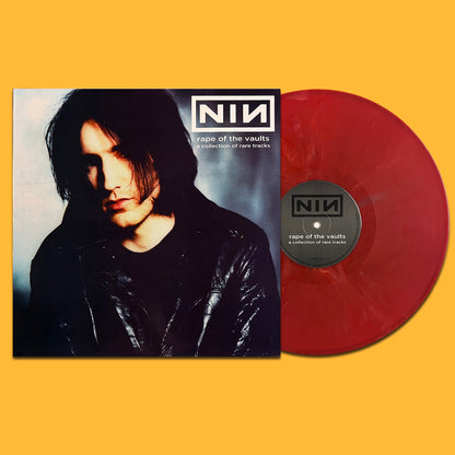 NINE INCH NAILS LP Rape Of The Vaults A Collection Of Rare Tracks (Red Marbled)