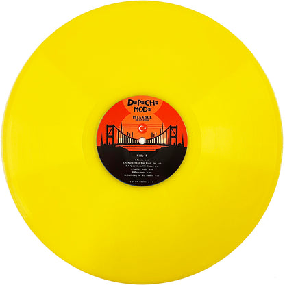 DEPECHE MODE 2xLP Recording The Angel In Turkey (Yellow Coloured Vinyl)
