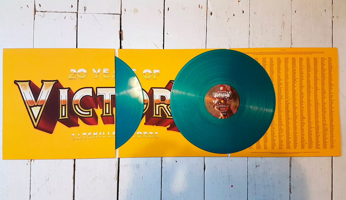 VARIOUS 3xLP 20 Years Of Victory (Blue Marble Coloured Vinyl)