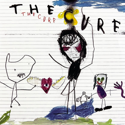 THE CURE 2xLP The Cure (2004) (Turquoise Coloured Vinyls) with Illustrated Side