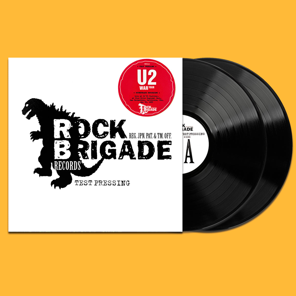 U2 2xLP War Tour (TEST PRESSING)