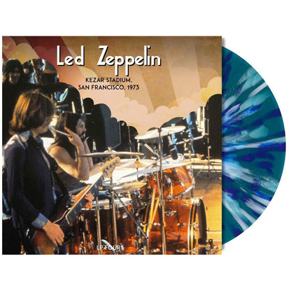 LED ZEPPELIN 4xLP BOX SET Live '69 & '73 (Blue & White Splatter Coloured Vinyls)