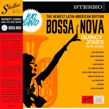 QUINCY JONES AND HIS ORCHESTRA LP Big Band Bossa Nova