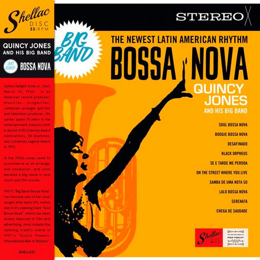 QUINCY JONES AND HIS ORCHESTRA LP Big Band Bossa Nova