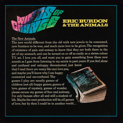 ERIC BURDON & THE ANIMALS CD Winds Of Change