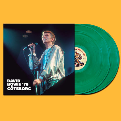 DAVID BOWIE 2xLP Göteborg ‘78 (Crystal Green Coloured Vinyl) 100 Numbered Copies