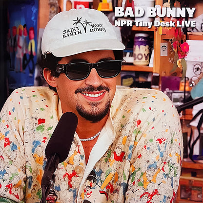 BAD BUNNY LP NPR Music Tiny Desk Live (Orange Translucid Colour Vinyl) + Poster