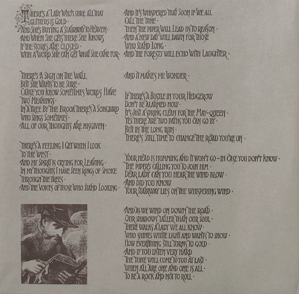 LED ZEPPELIN LP IV (Gatefold Cover)