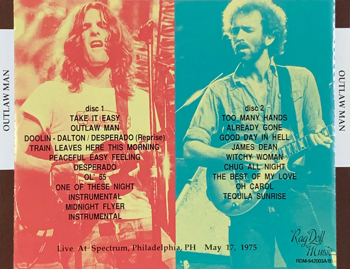 EAGLES 2xCD Outlaw Man