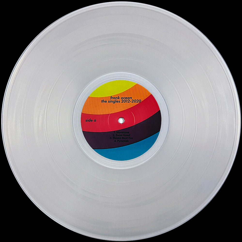 FRANK OCEAN 2xLP The Singles 2012-2020 (Clear Coloured Vinyls)