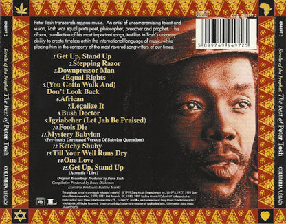 PETER TOSH CD Scrolls Of The Prophet: The Best Of Peter Tosh