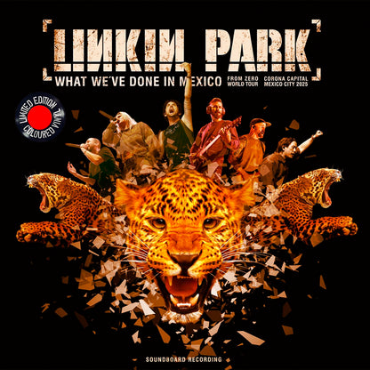 LINKIN PARK 3xLP What We'Ve Done In Mexico (Red Coloured Vinyls)