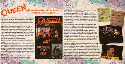 QUEEN 2xLP Magic Night In Stockholm (Yellow & Pink Crystal Colour) 320 Numbered