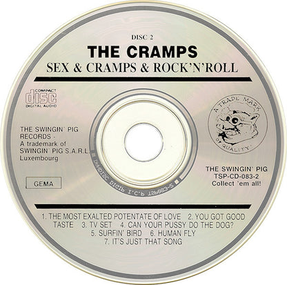 THE CRAMPS 2xCD Sex & Cramps & Rock 'N' Roll (Deluxe Fat Box)