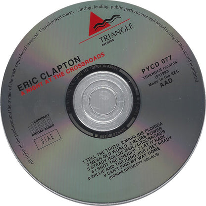 ERIC CLAPTON CD A Night At The Crossroads