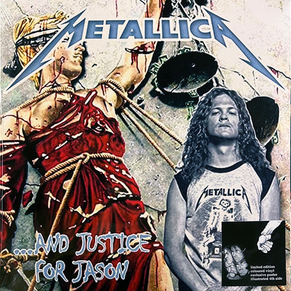 METALLICA 2xLP …And Justice For Jason (Red Coloured Vinyls) with Poster