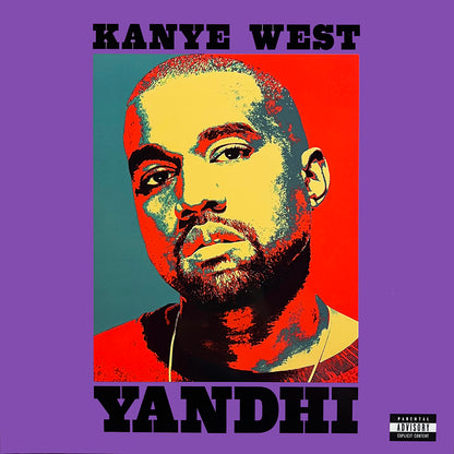 KANYE WEST 2xLP Yandhi (Pink Coloured Vinyls) with Bonus Tracks