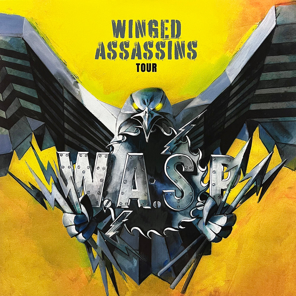 WASP LP Winged Assassins Tour (Orange Coloured Vinyl)
