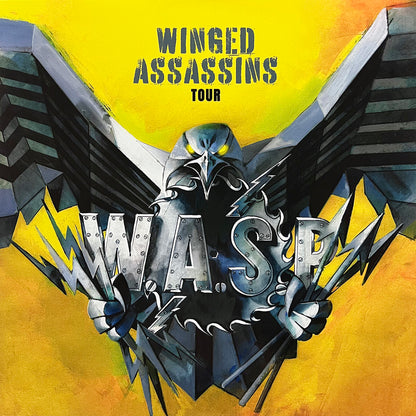 WASP LP Winged Assassins Tour (Orange Coloured Vinyl)