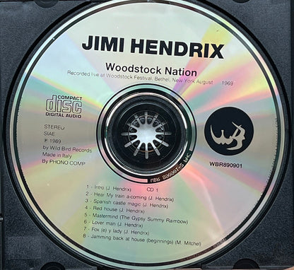 JIMI HENDRIX 2xCD Woodstock Nation (Deluxe Fat Box)