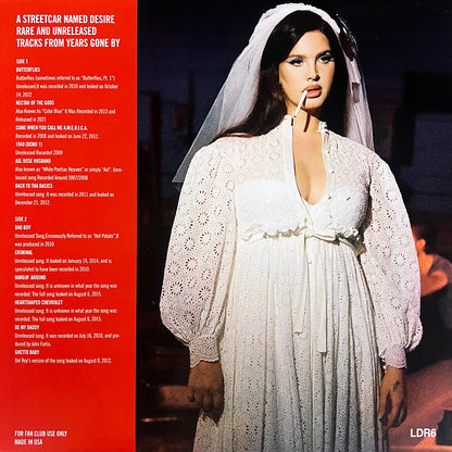 LANA DEL REY LP A Street Car Name Desire - Rare Unreleased (Grey Marbled Colour)