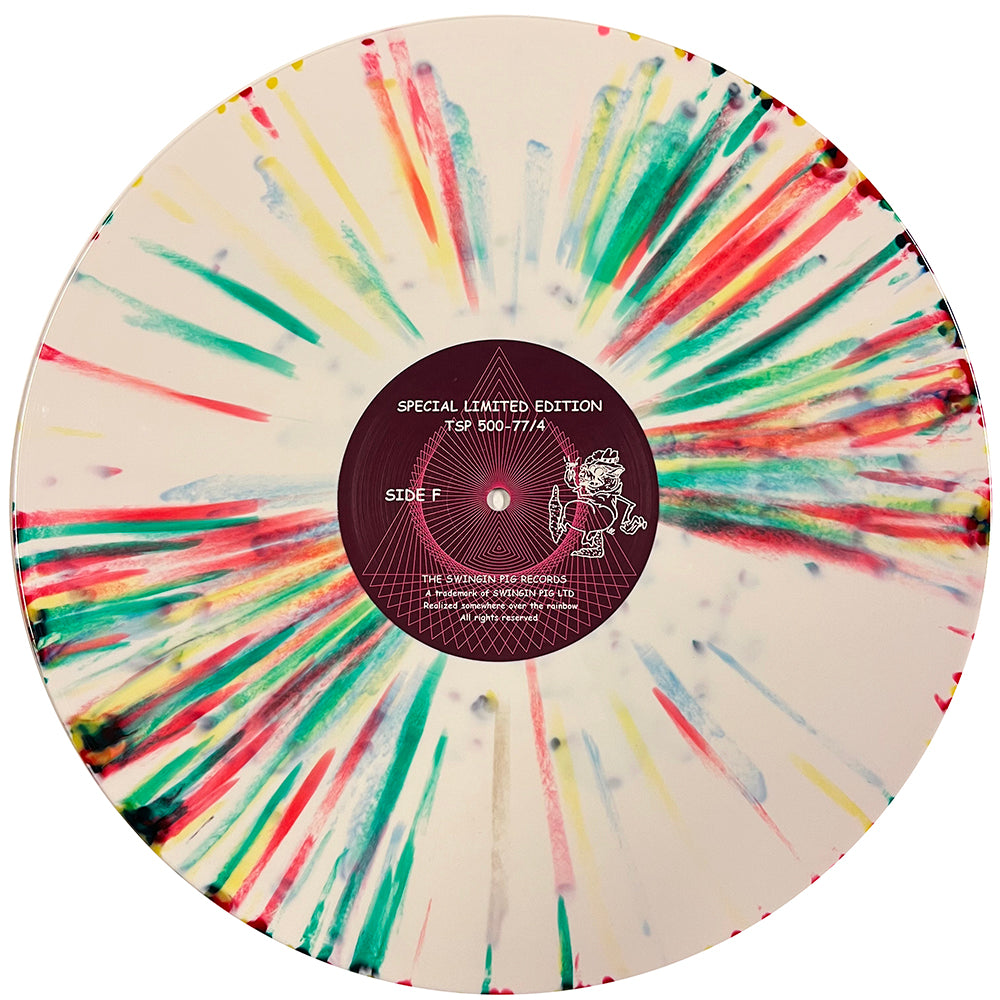 PINK FLOYD 4xLP BOX SET Mandala (Splatter Coloured Numbered) 3D Cover