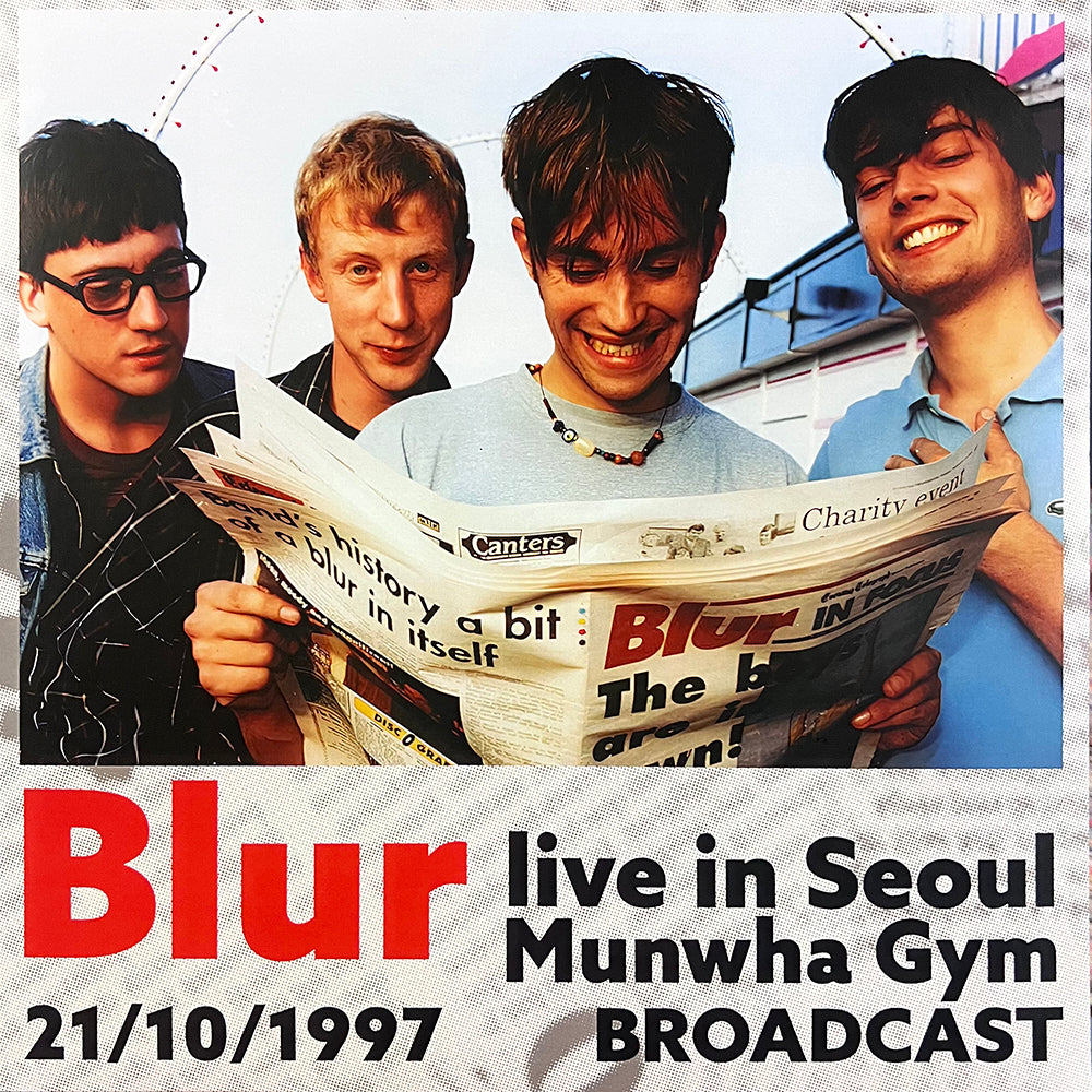 BLUR LP Live In Seoul Munwha Gym (Smoked Yellow Coloured Vinyl)