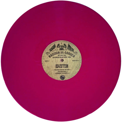 LED ZEPPELIN 3xLP BOX SET Alaykum Salam New York (Purple Coloured with Poster)