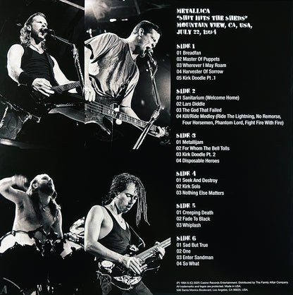 METALLICA 3xLP Shit Hits The Sheds (Crystal Coloured Vinyls) PROMO