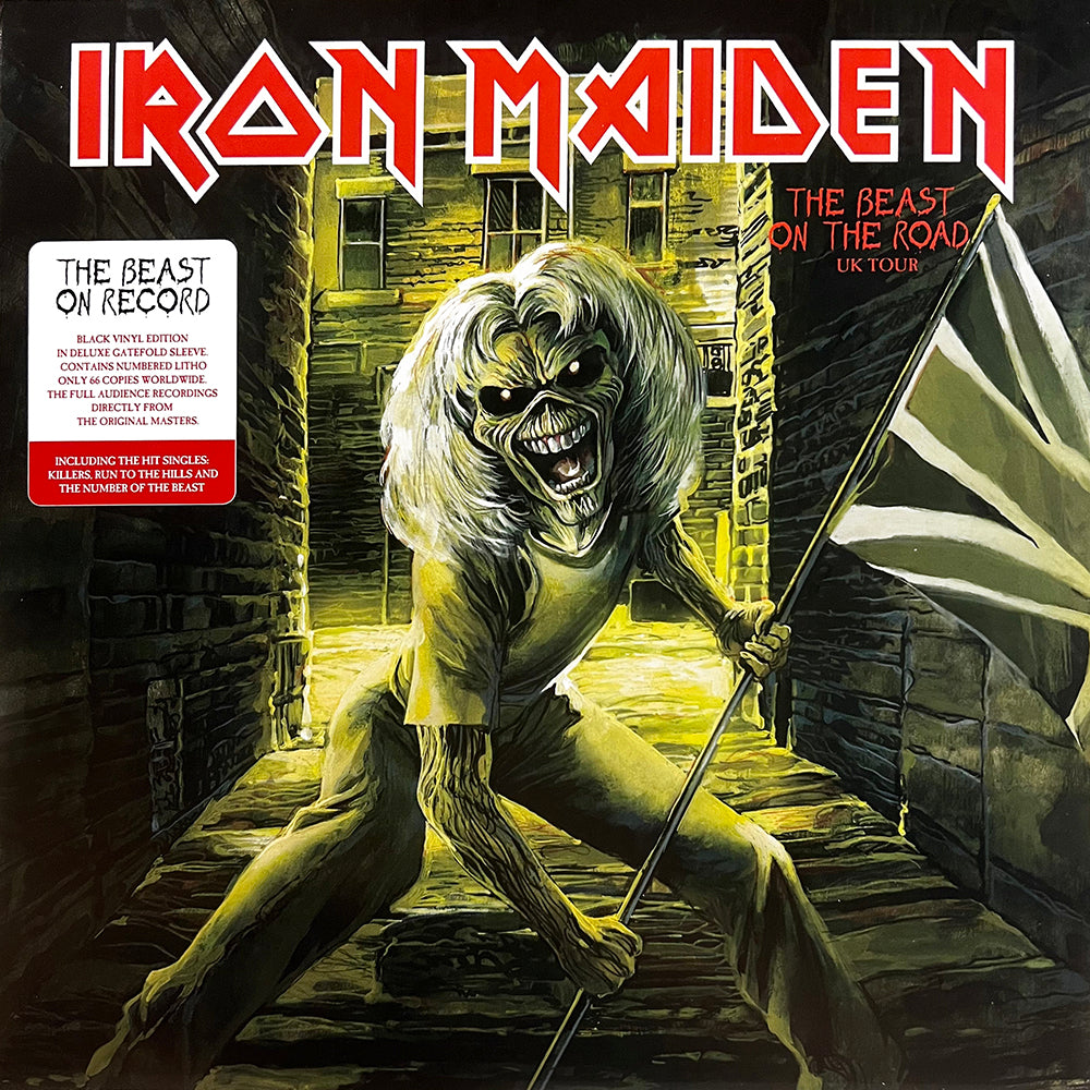 IRON MAIDEN 2xLP The Beast On The Road UK Tour (66 Numbered Copies Lithography)