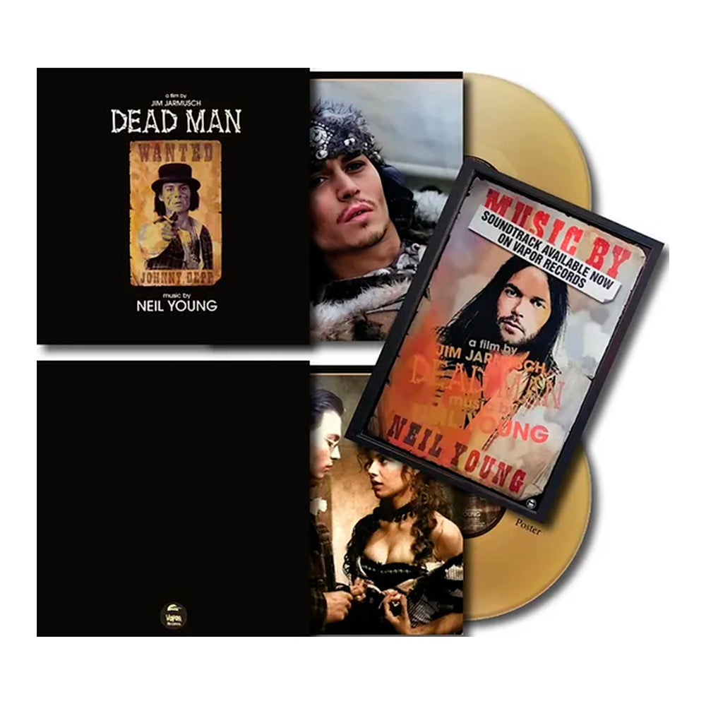 NEIL YOUNG 2xLP Dead Man Ost (Gold Coloured Vinyls with Poster)