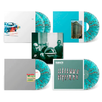 KARATE BOX SET 5xLP Time Expired (Cacophony Splatter Coloured Vinyl Edition)