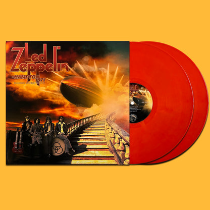 LED ZEPPELIN 2xLP Hampton 1971 (Orange Red Coloured Vinyl)