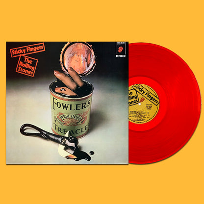 ROLLING STONES LP Sticky Fingers (Red Coloured Vinyl) Rare Spanish Cover