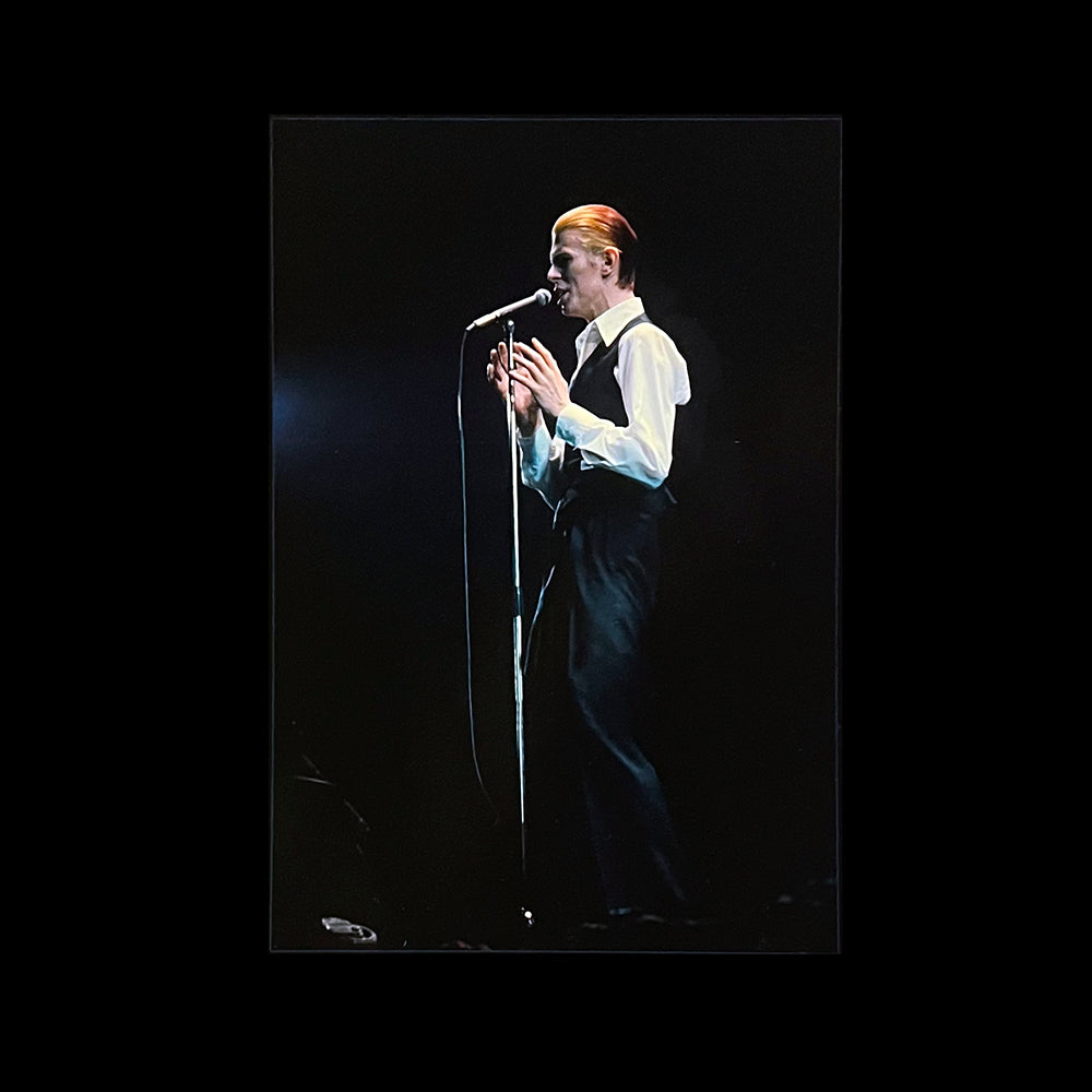 DAVID BOWIE 2xLP Inglewoodforumdavidbowie (Black & Yellow Marble Coloured)