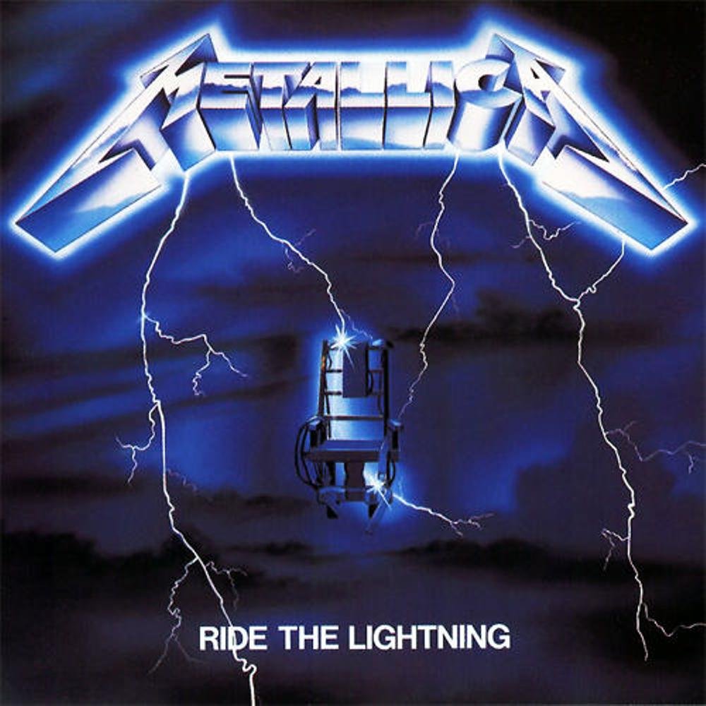 METALLICA LP Ride The Lightning (Translucid Blue Coloured Vinyl)