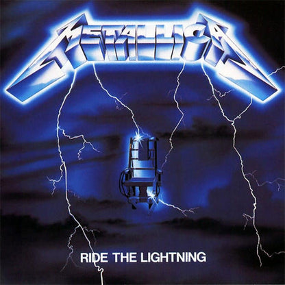 METALLICA LP Ride The Lightning (Translucid Blue Coloured Vinyl)