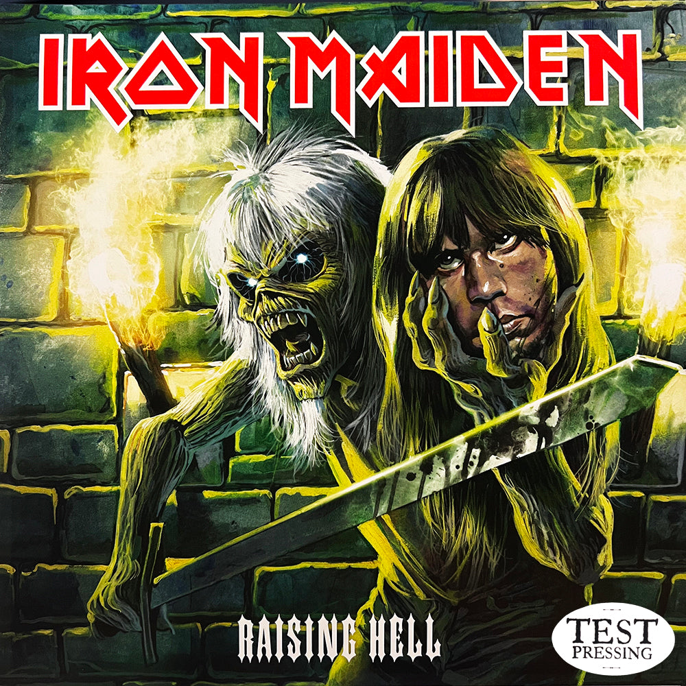 IRON MAIDEN 2xLP Raising Hell (TEST PRESSING)