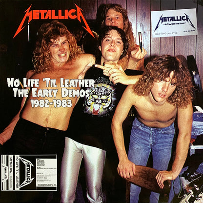 METALLICA LP No Life 'Til Leather The Early Demos 1982-1983