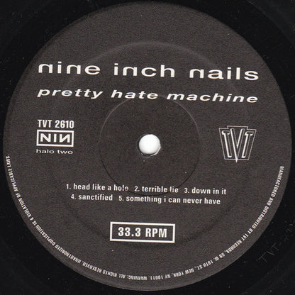 NINE INCH NAILS LP Pretty Hate Machine (180 Grams Heavyweight Vinyl) with insert