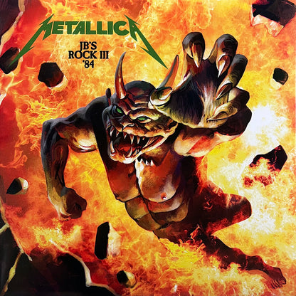 METALLICA LP+CD BOX SET JB'S Rock III '84 (Lime Green Vinyl) 200 Numbered Copies