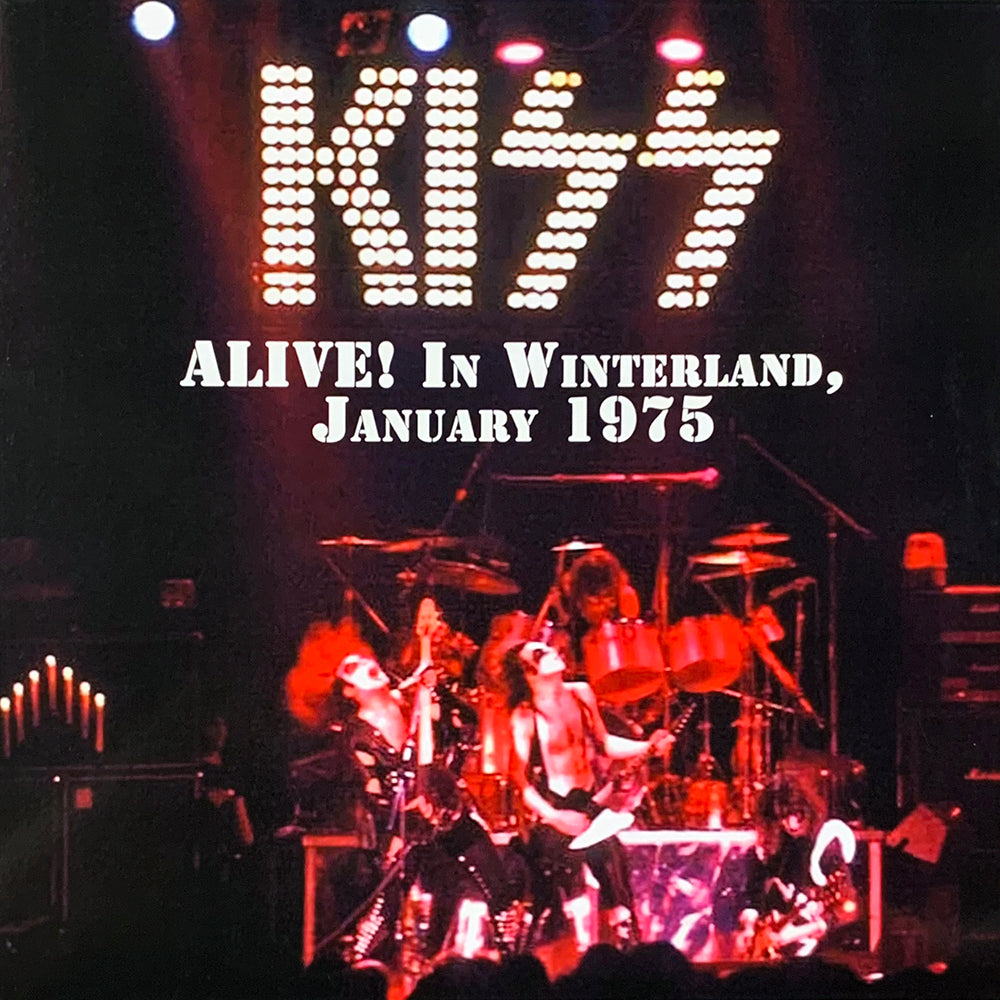 KISS LP Alive! In Winterland, January 1975 (Red Coloured Vinyl)