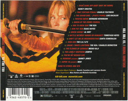 VARIOS CD Kill Bill Vol. 1 (Original Soundtrack)